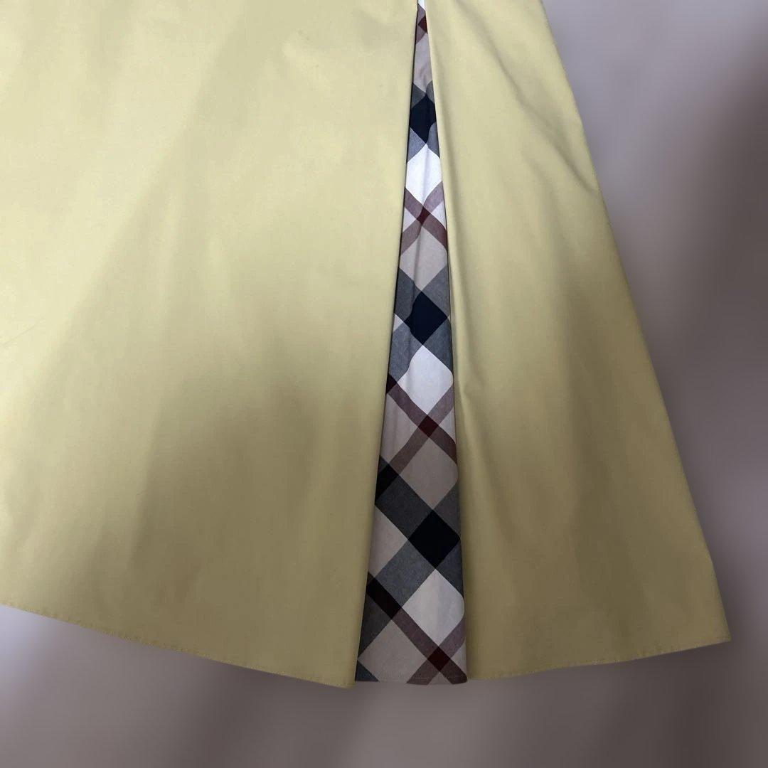 （新品未使用）ブルーレーベル クレストブリッジ　チェックフレアスカート