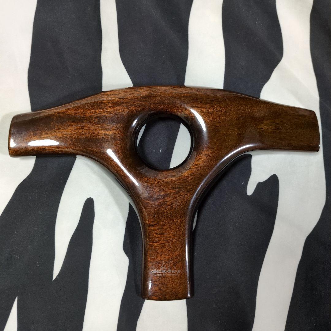 AD 3本スポーク ウッドステアリング