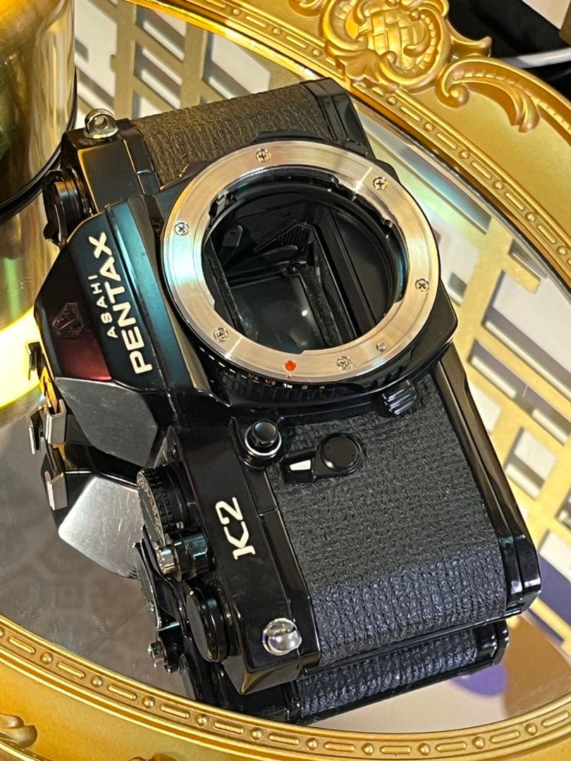 PENTAX K2 ブラック 美品級 動作良好 フィルムカメラ