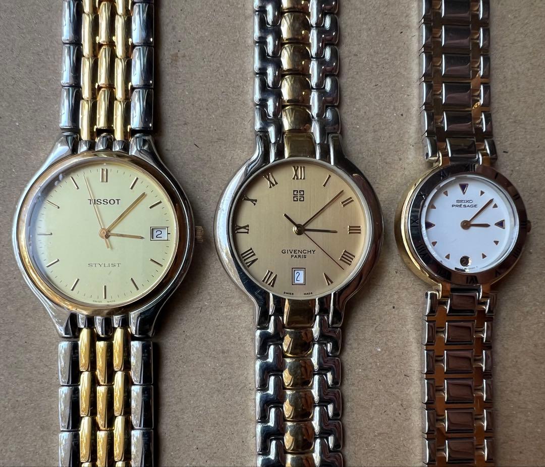 Tissot&Givenchy&Seiko メンズ&レディース時計 3