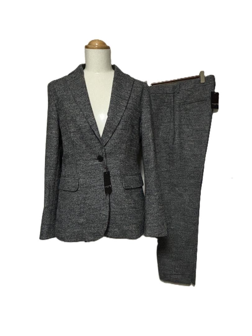 S847★新品マッキントッシュ ロンドン レディース パンツスーツ秋冬38女性用