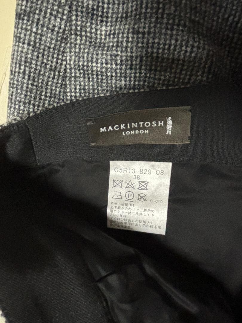 S847★新品マッキントッシュ ロンドン レディース パンツスーツ秋冬38女性用