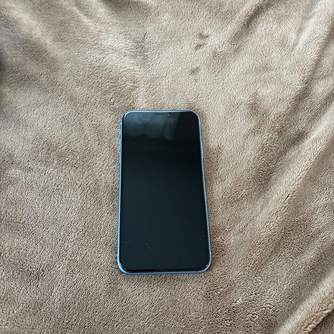 iPhone XR 64gb au simフリー ブルー
