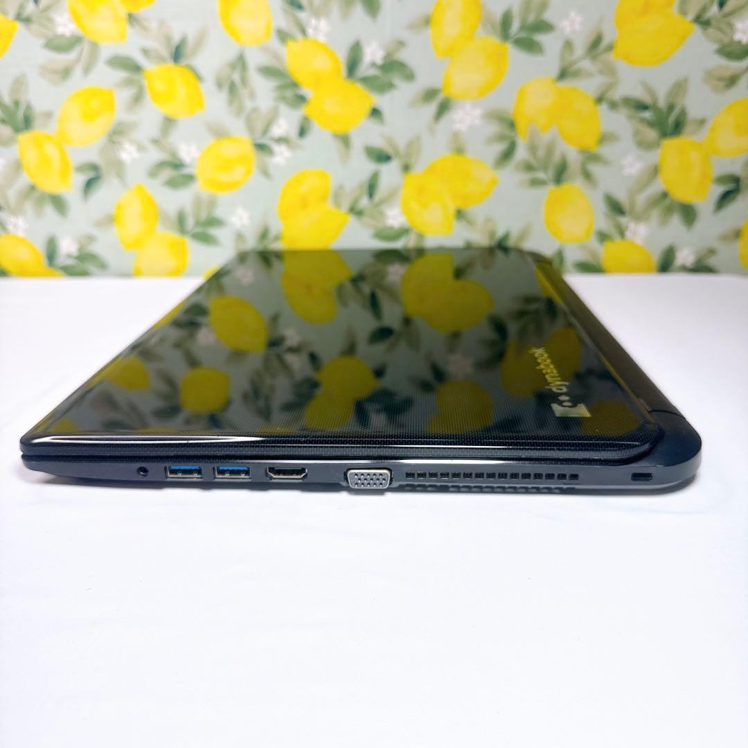 SSD1TB❤️メモリ12GB❤️薄型ブラックノートパソコン❤️大容量ハイスペック❤️