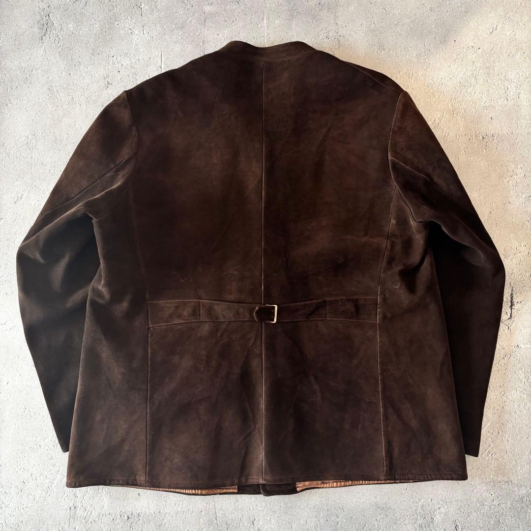 40s Swedish Vintage ゴートスキン スエード ダブルジャケット