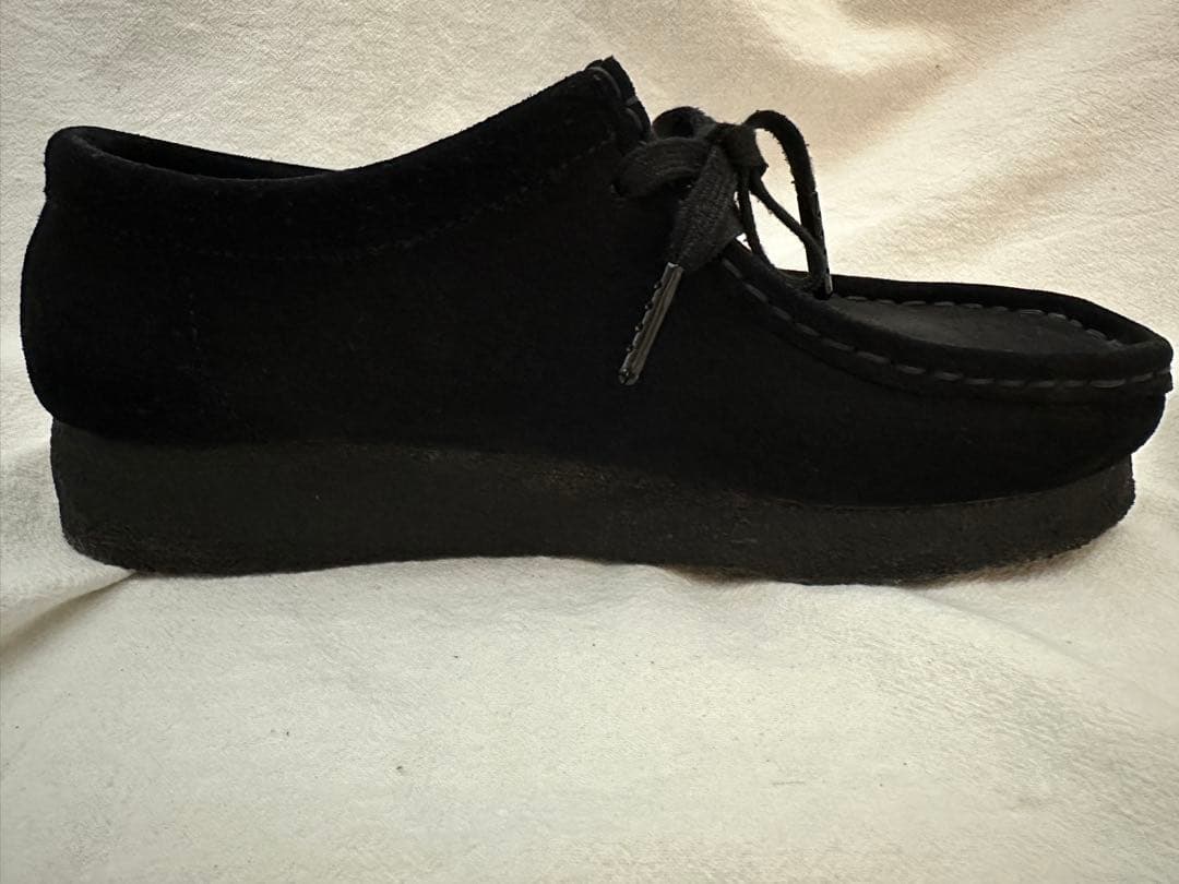 Clarks WALLABEE BLACK 23.5 クラークス　ワラビー