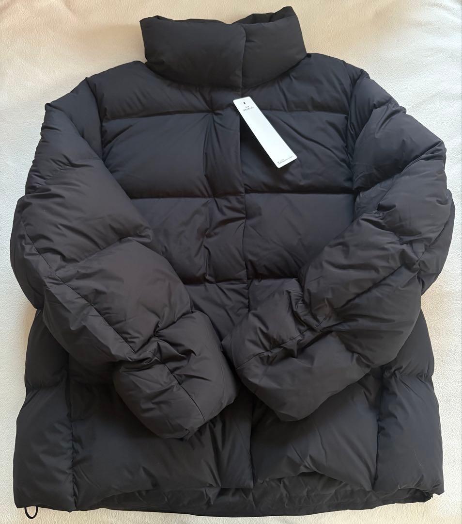 【新品・タグ付き】 UNIQLOパウダーソフトダウンジャケットサイズL ブラック