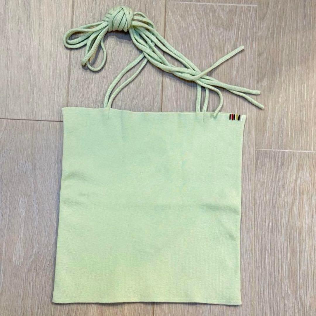 エクストリームカシミア　extreme cashmere キャミソール　ライム