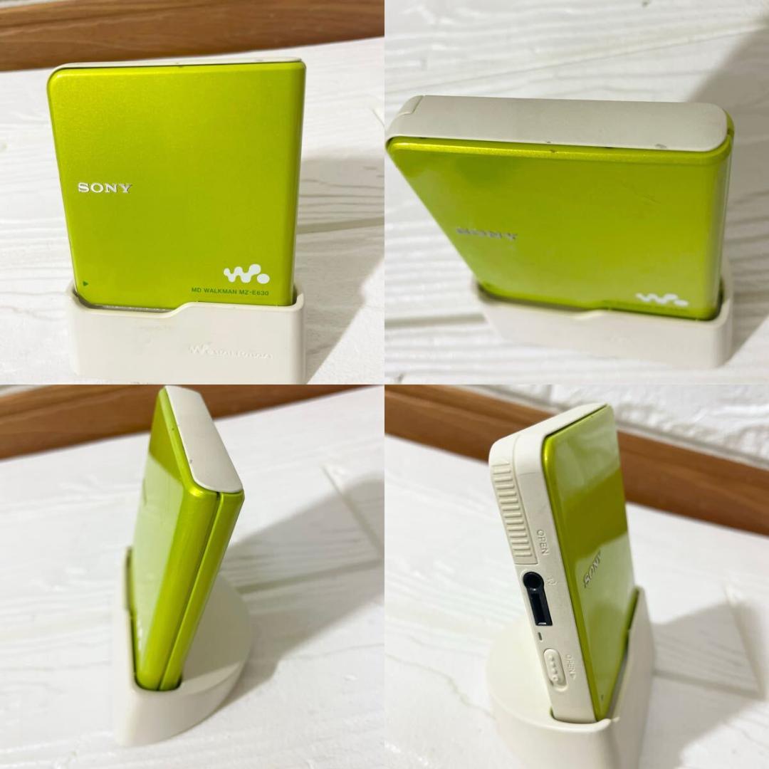 【現状品】MDウォークマン　MZ-E630 ★ MDプレーヤー ポータブル
