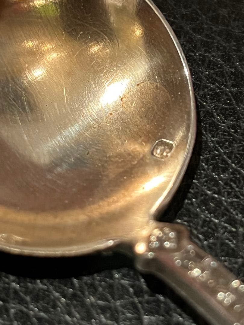 ピュイフォルカ　純銀製　スターリングシルバー　950製 ミニスプーン　調味料