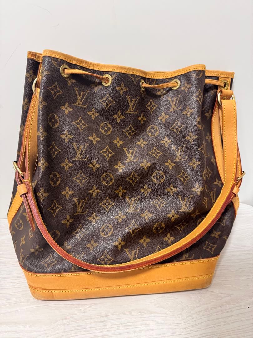 ルイヴィトン モノグラム ノエ 巾着型ショルダーバッグ ヴィンテージ 定番