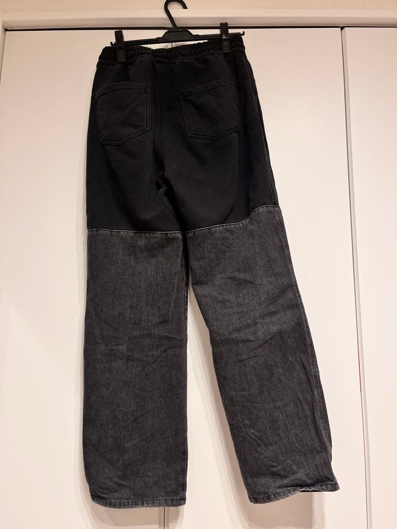 アダムエロペ　別注　AMOMENTO デニム　パンツ　ブラック