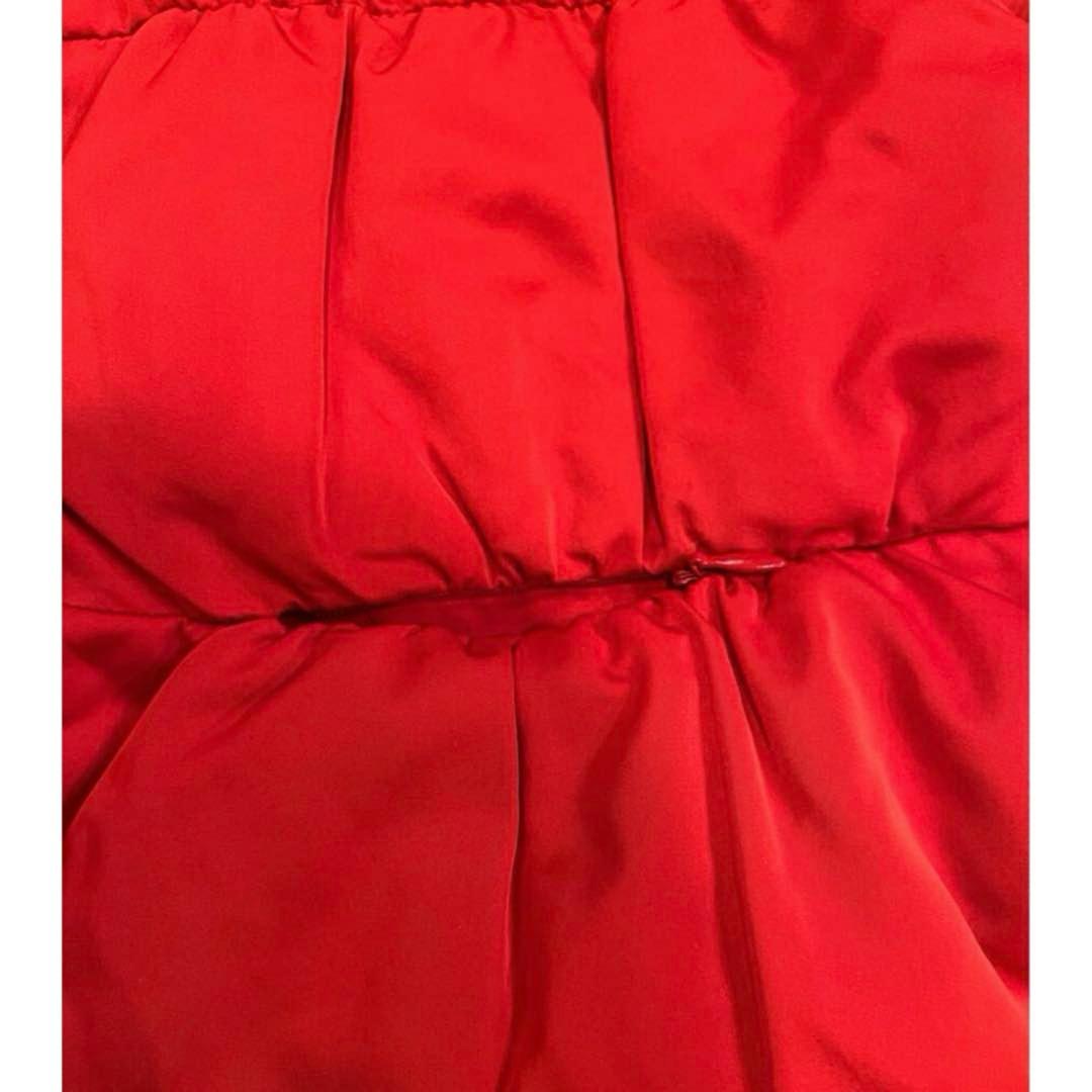 モンクレールガムルージュ　MONCLER ショートダウンコート　赤　サイズ　0