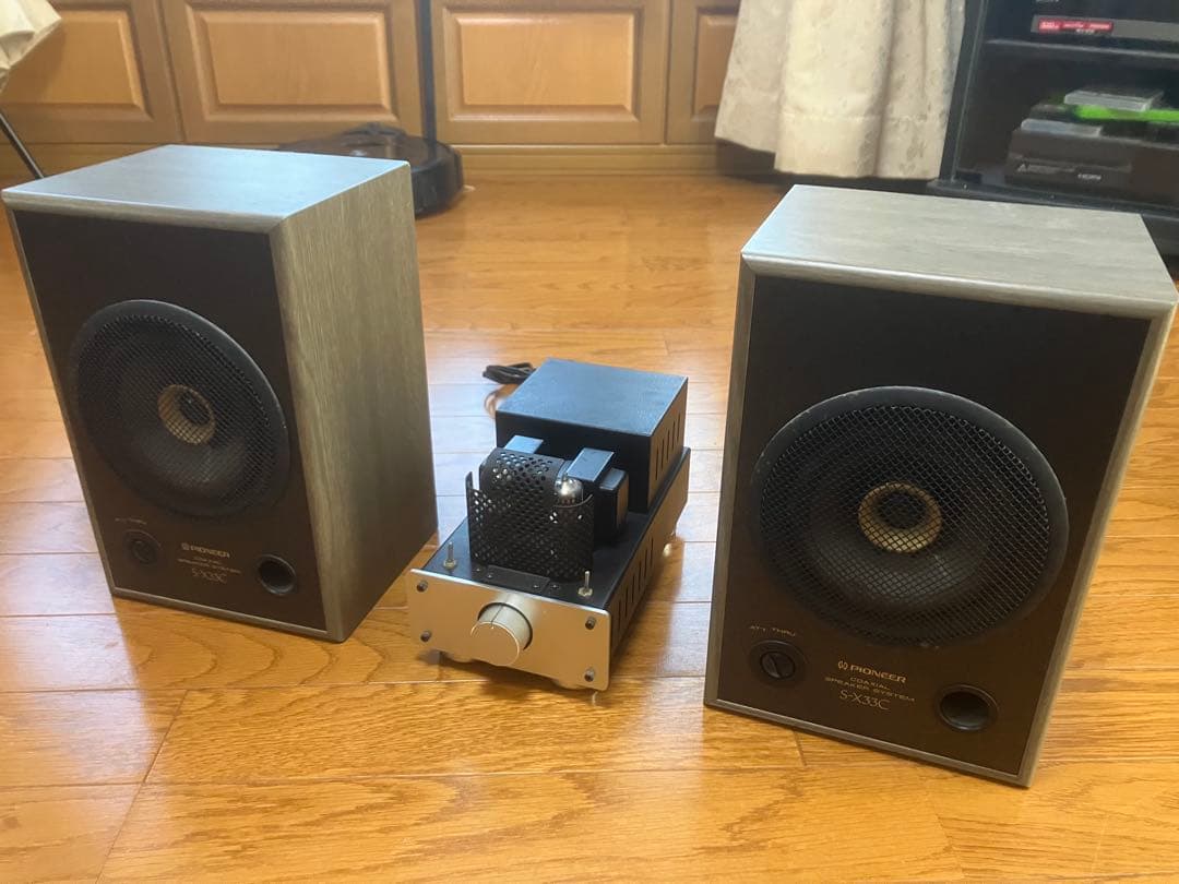 TU-870 真空管パワーアンプ、Pioneer S-X33Cスピーカー セット