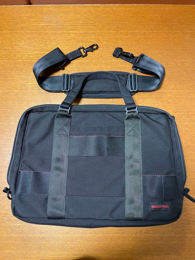 ん*い様 BRIEFING ブラック ビジネスバッグ