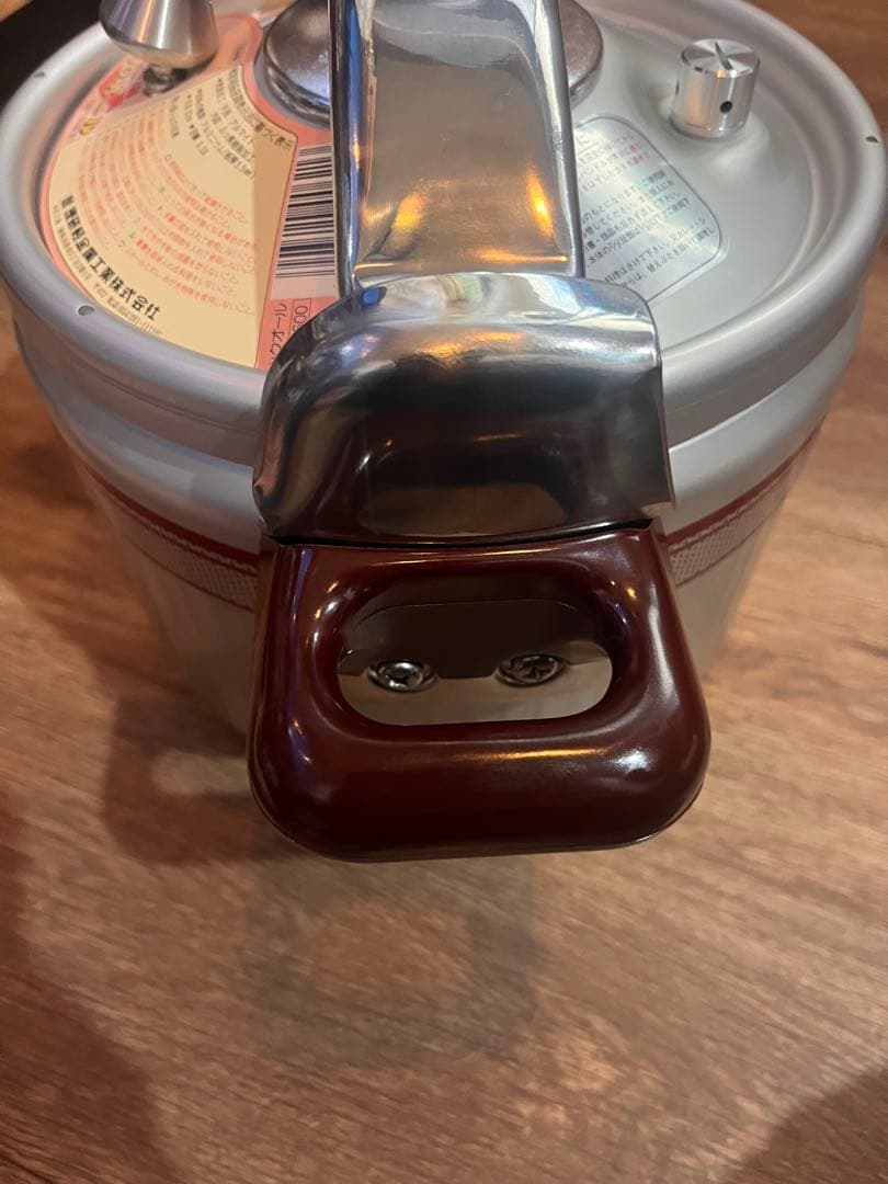 未使用品　理研 圧力鍋 PMC-600 クックオール6.0L レトロ　RIKEN