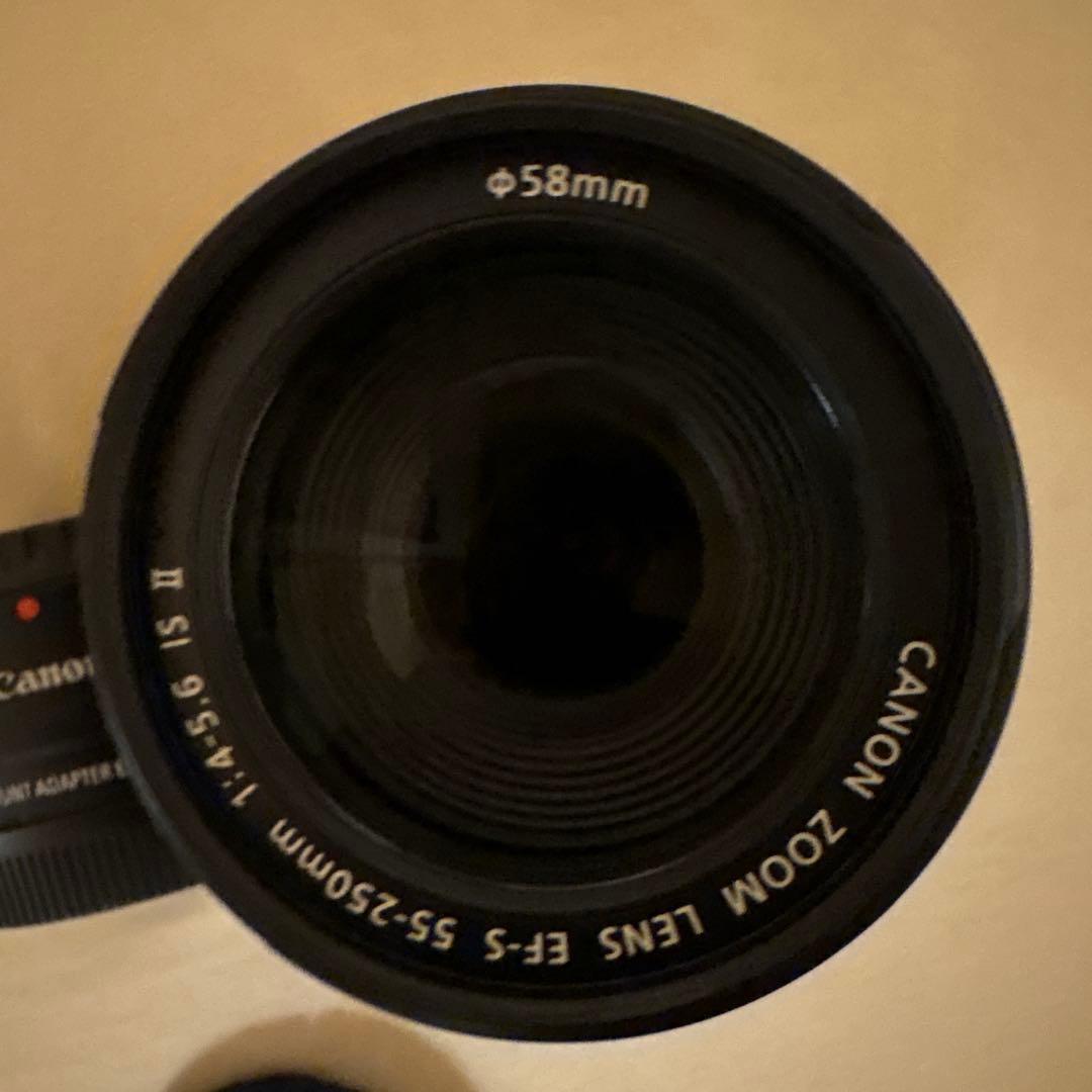 レンズ(ズーム) CanonEF-S55-250mm1:4-5.6is II