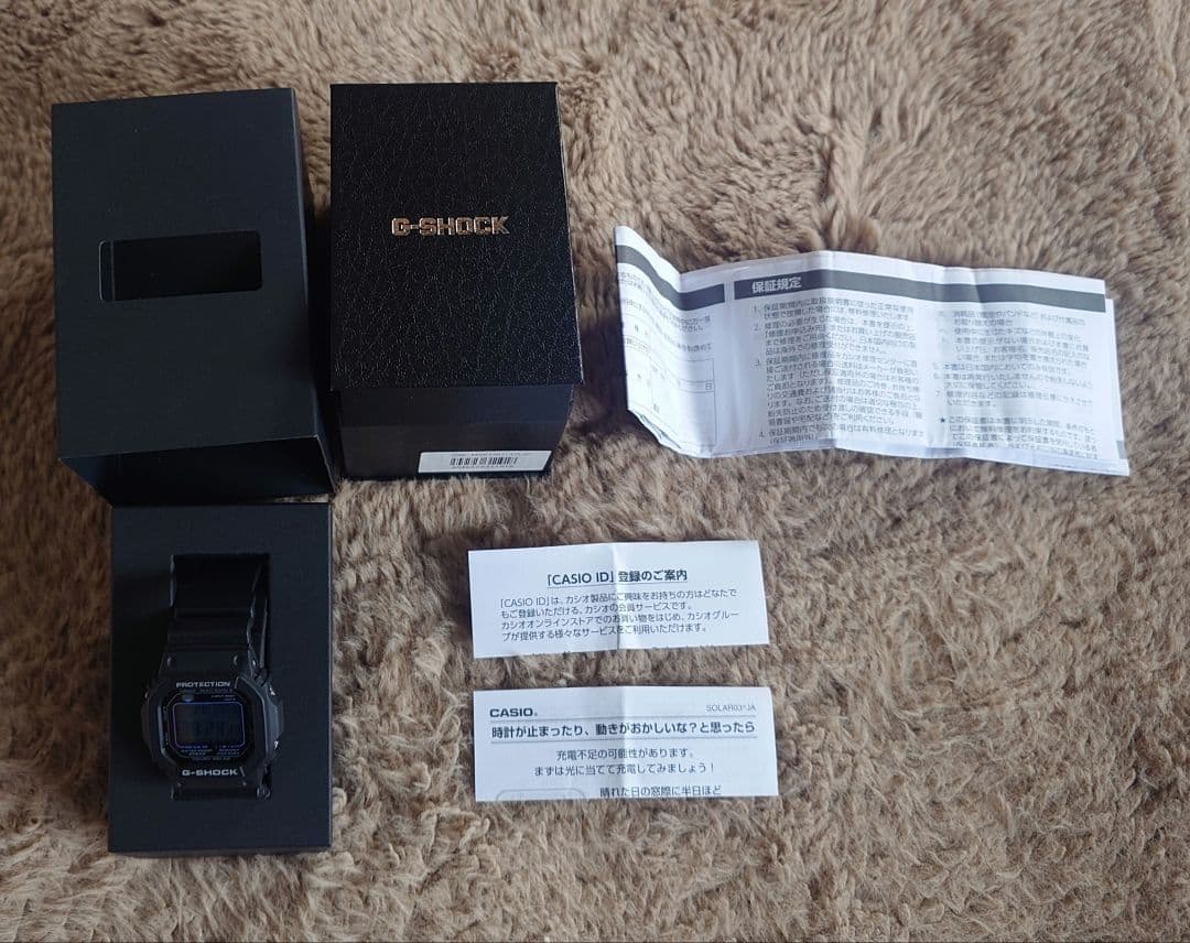 【美品】カシオ G-SHOCK デジタル腕時計 GW-M5610U 電波 防水