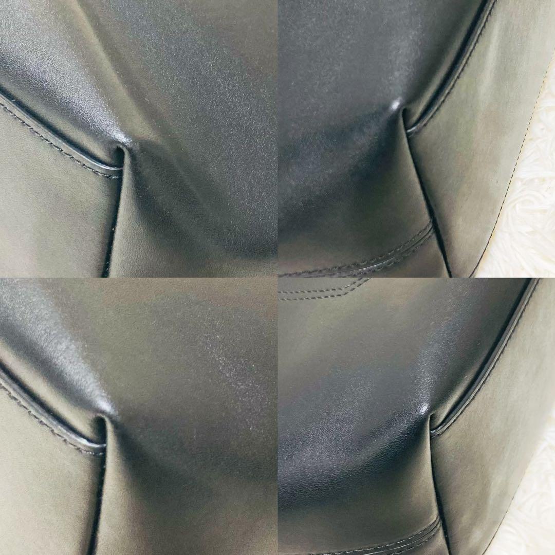 極美品✨ ポールスミス トートバッグ ブラック レザー