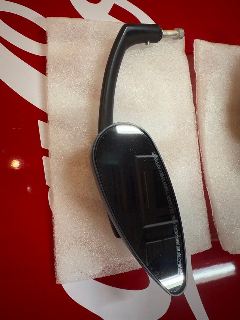 kuryakyn（クリアキン）バイク サイドミラー 2個セット 黒 ハーレー