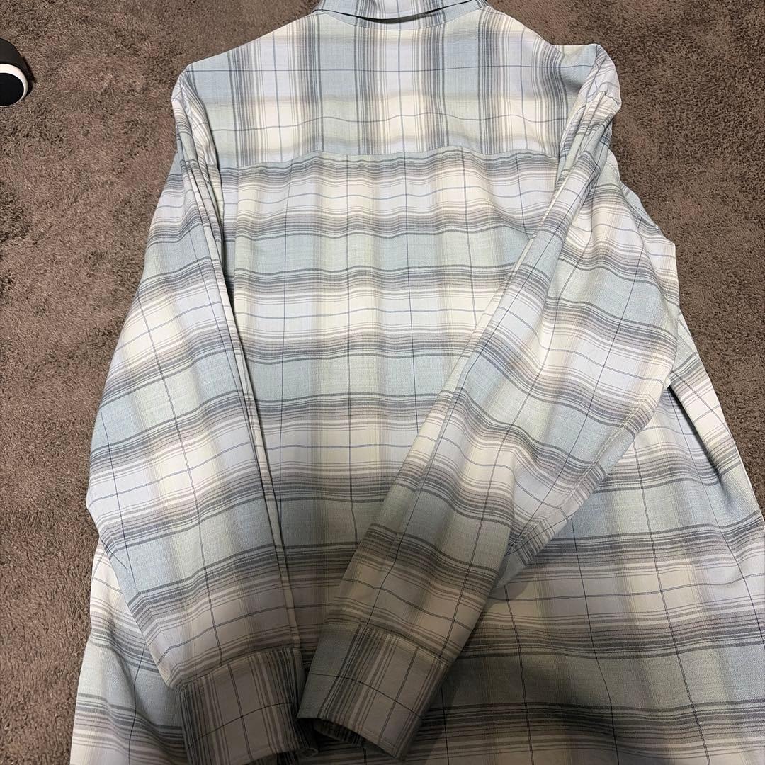 25SS AURALEE SUPER LIGHT WOOL チェックシャツ 3