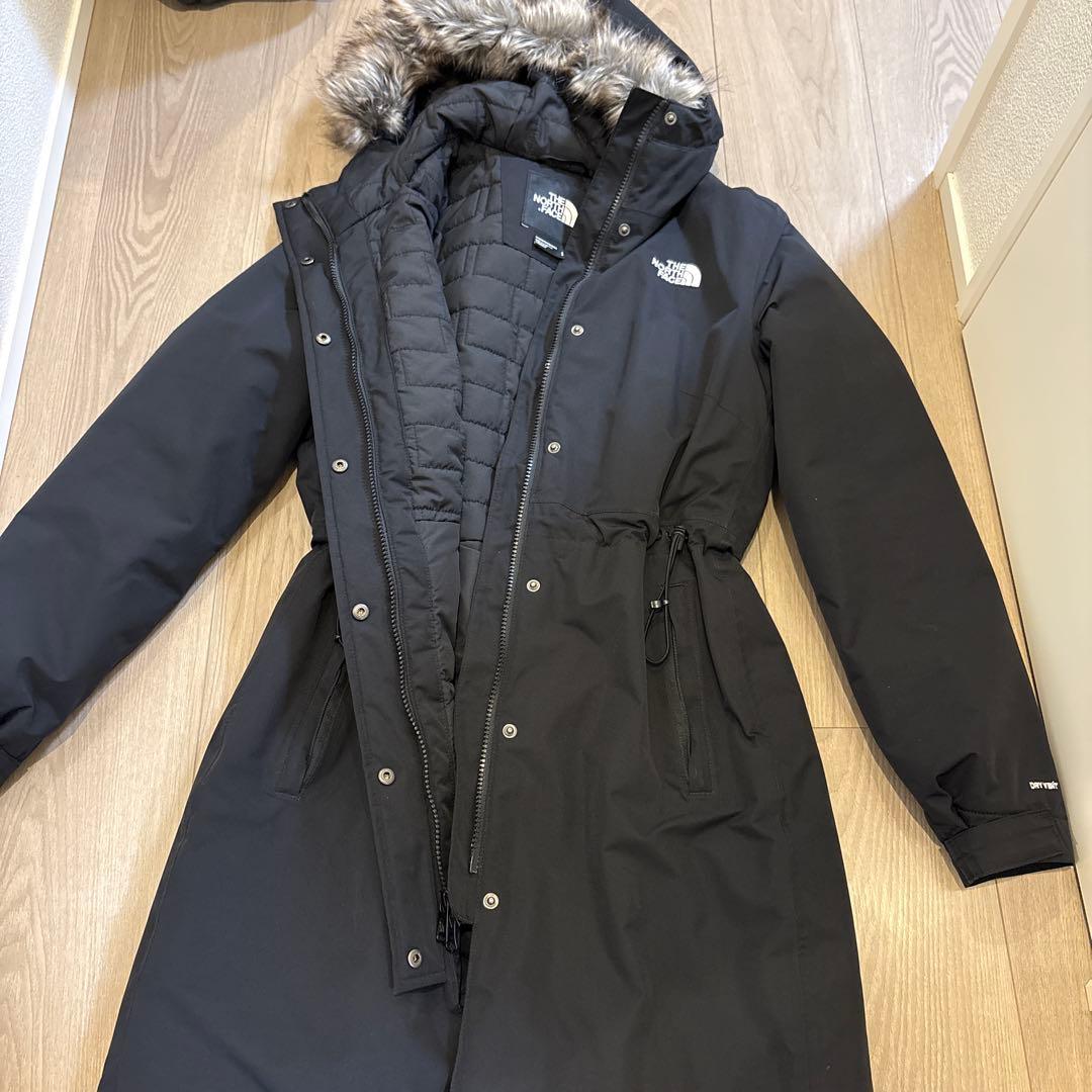 THE NORTH FACE ブラックダウンジャケット S