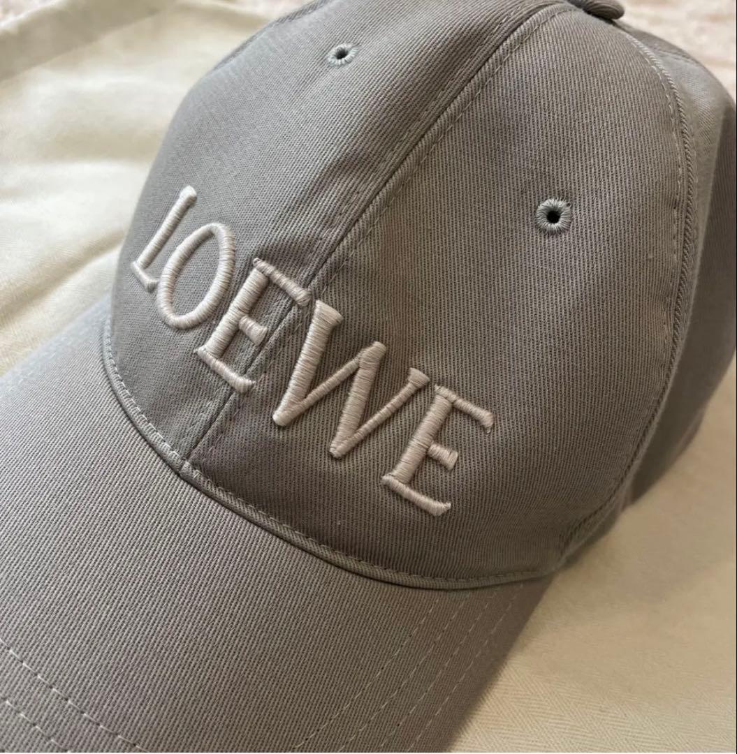 売り切り値下げ　LOEWE ロエベ　刺繍ロゴキャップ