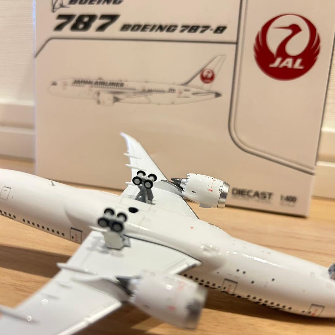 航空機・ヘリコプター jcwings JAL 787-8 JA833J 1/400