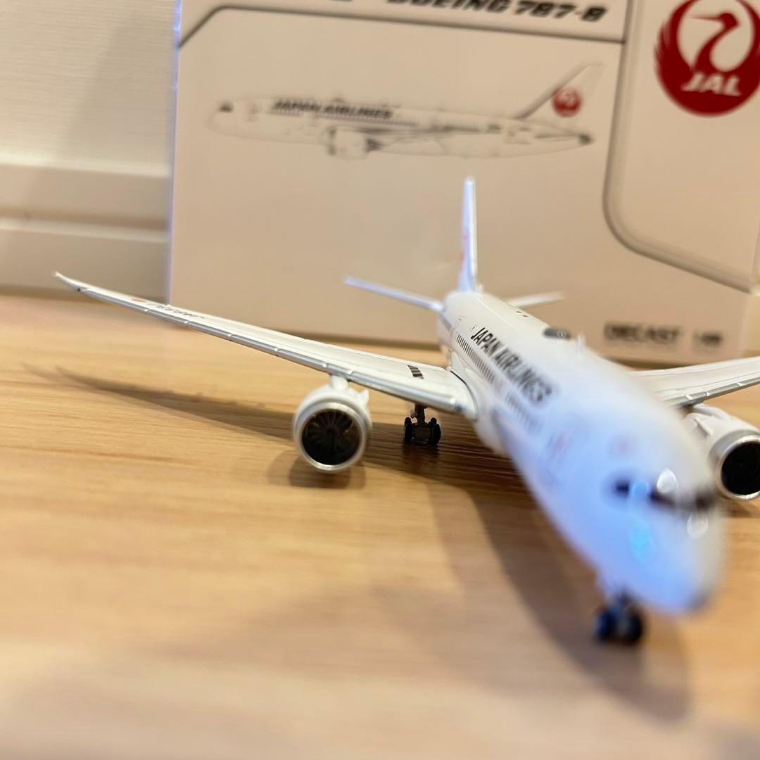 航空機・ヘリコプター jcwings JAL 787-8 JA833J 1/400