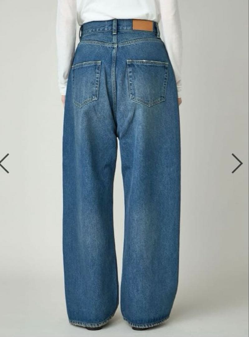 【美品✨】Curensology 〈&RC〉ワイドルーズデニムパンツ