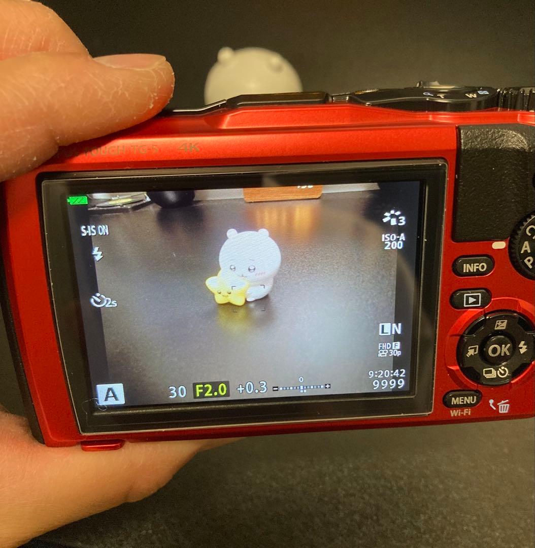 OLYMPUS Tough TG-5 レッド 本体+ケース+ストラップ