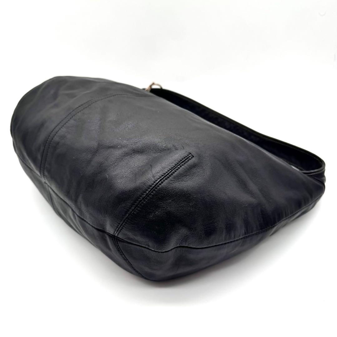 バッグ coach rare hobo leather signature bag