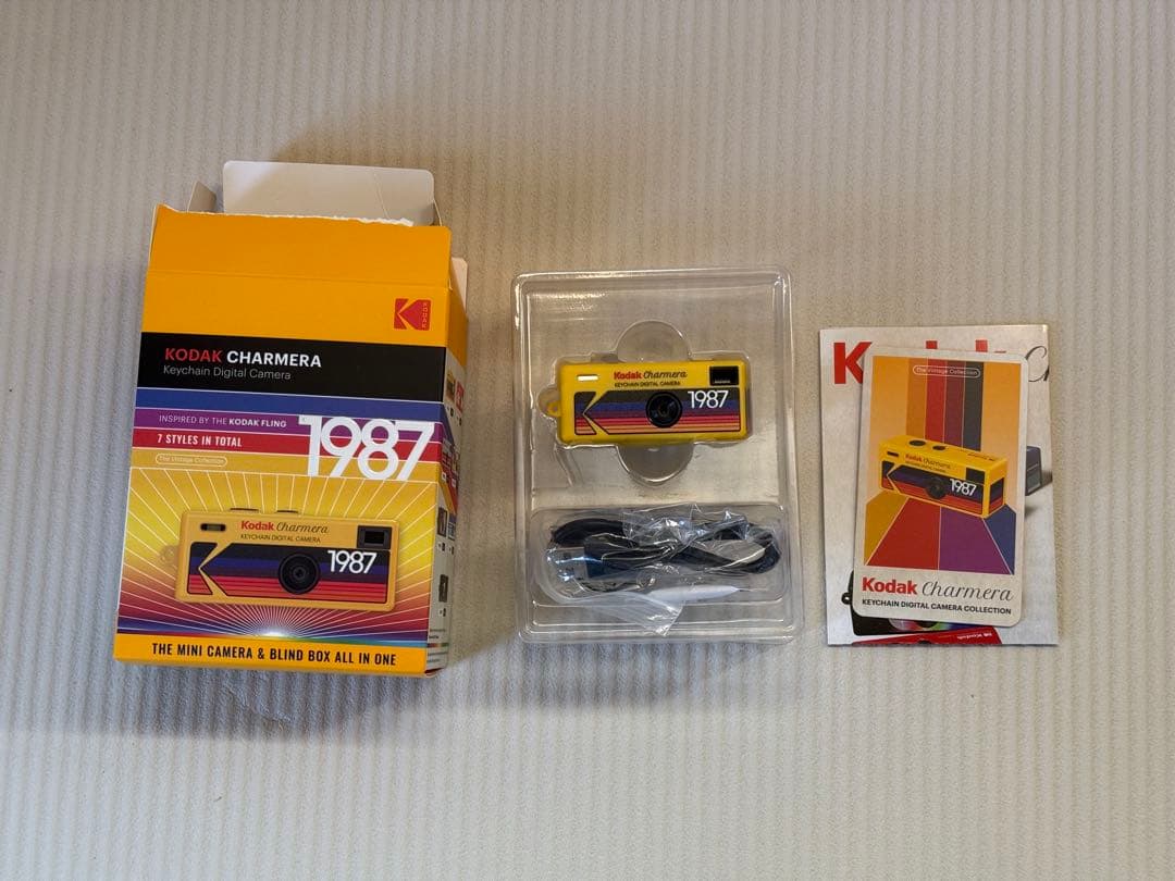 Kodak Charmera 1987 キーチェーンデジタルカメラ