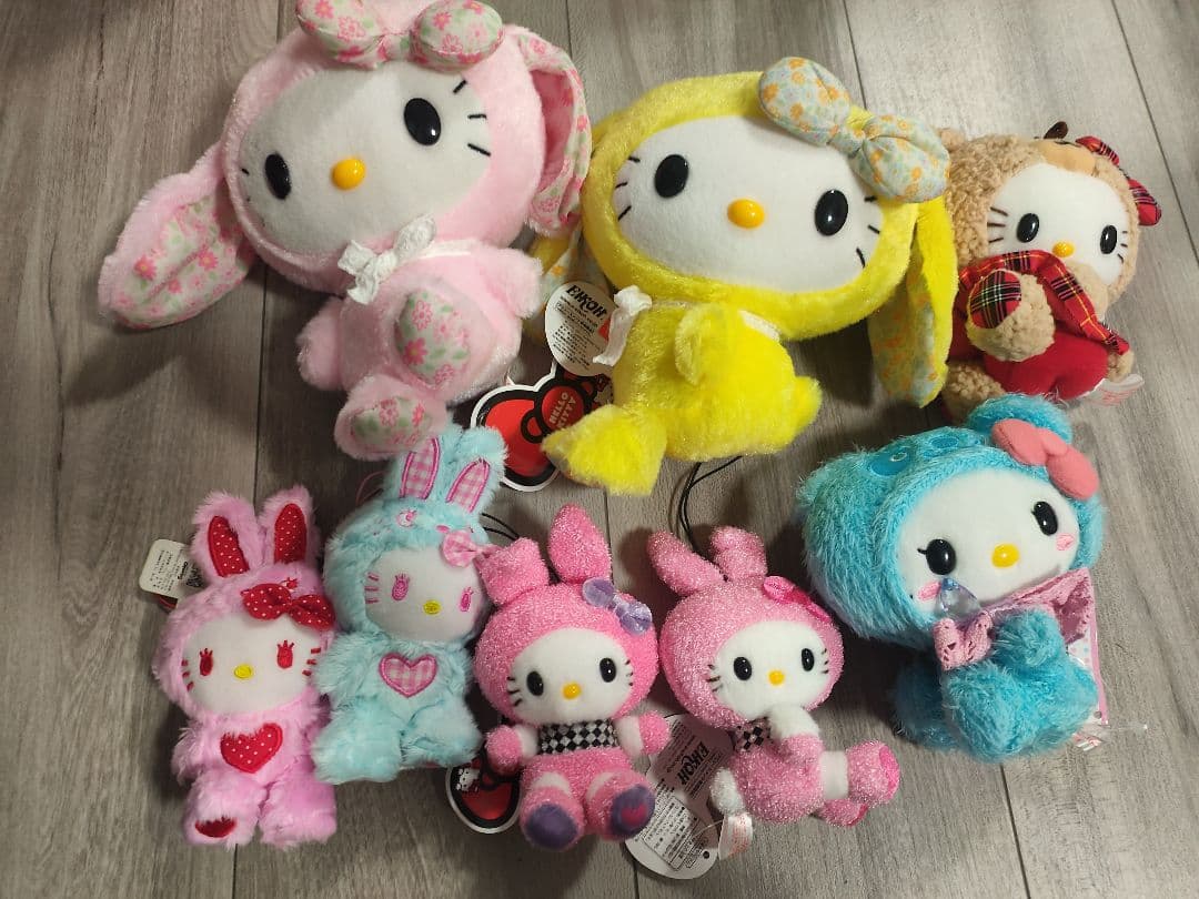 ハローキティ　ぬいぐるみ　まとめ売り