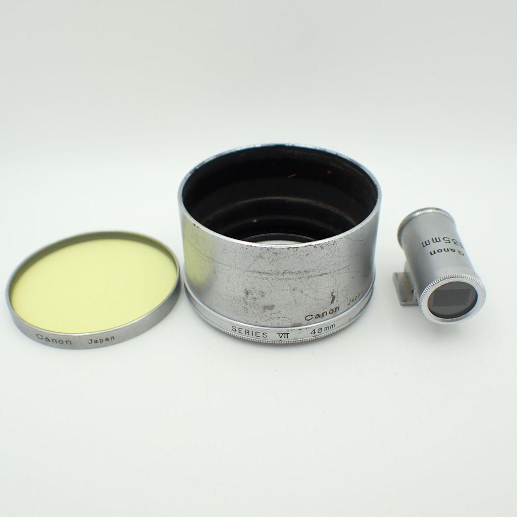 【分解清掃済】Canon 135mm f3.5 L39マウント 付属品多数