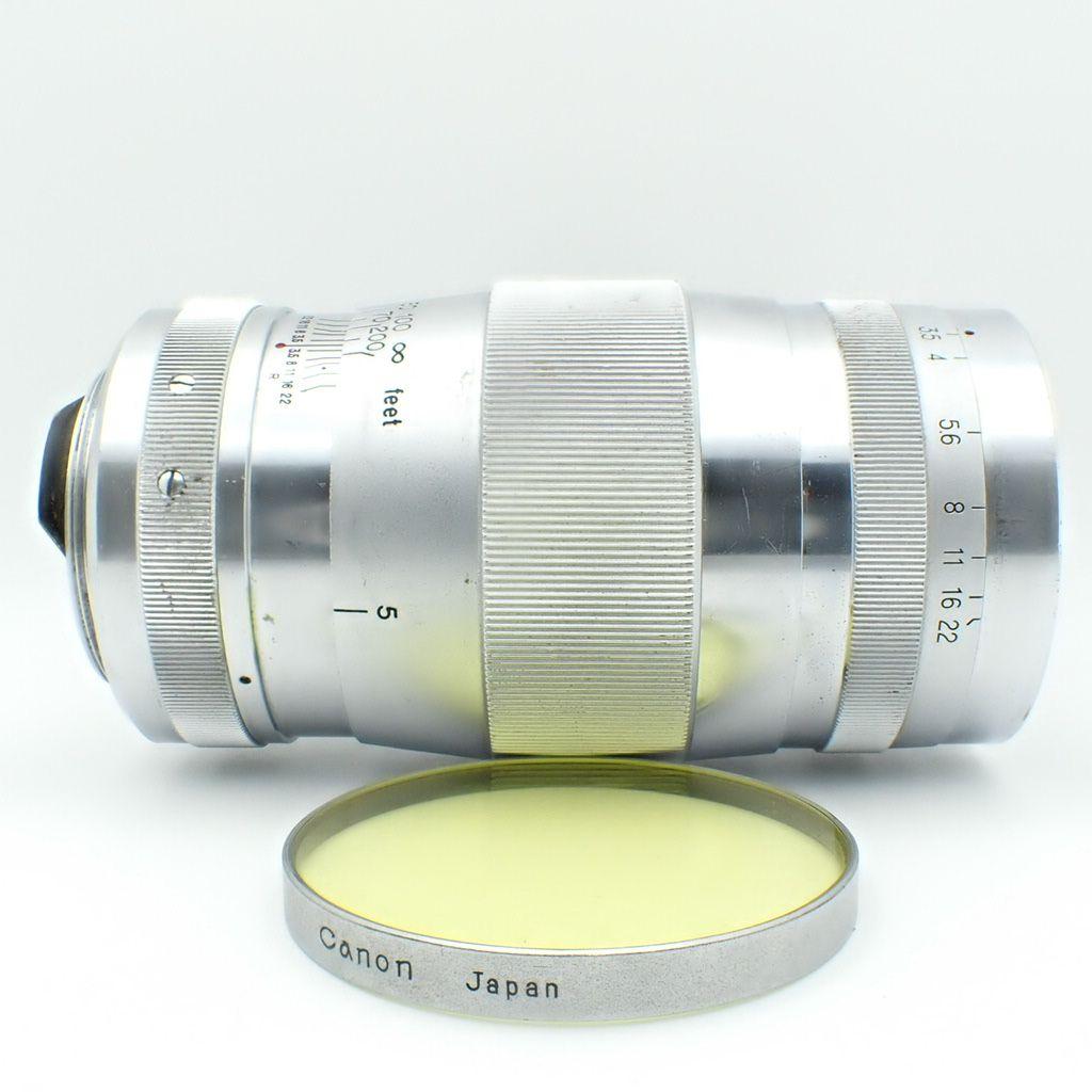 【分解清掃済】Canon 135mm f3.5 L39マウント 付属品多数