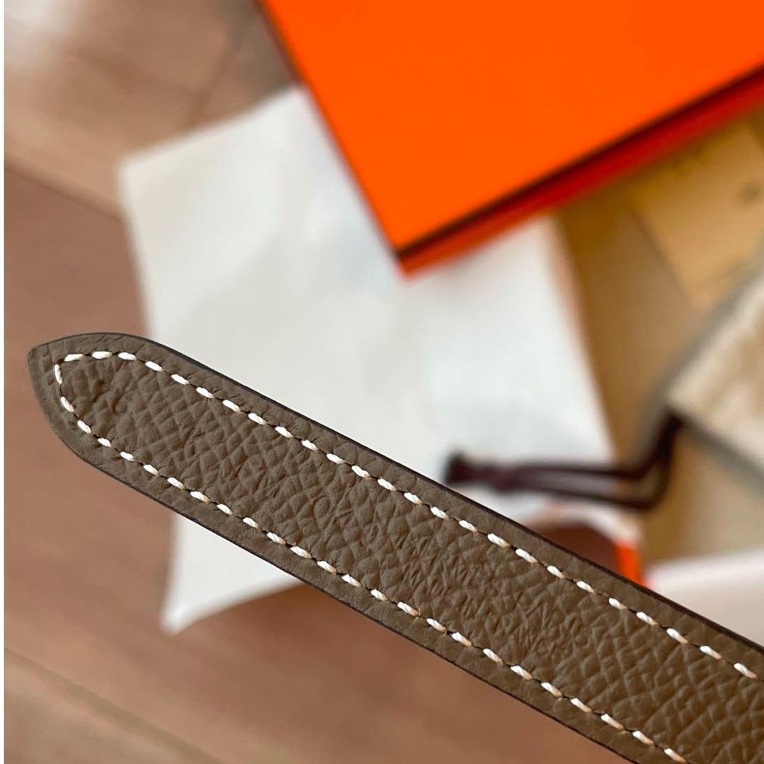 HERMES エルメス　レディースベルト　75cm エトープ　未使用