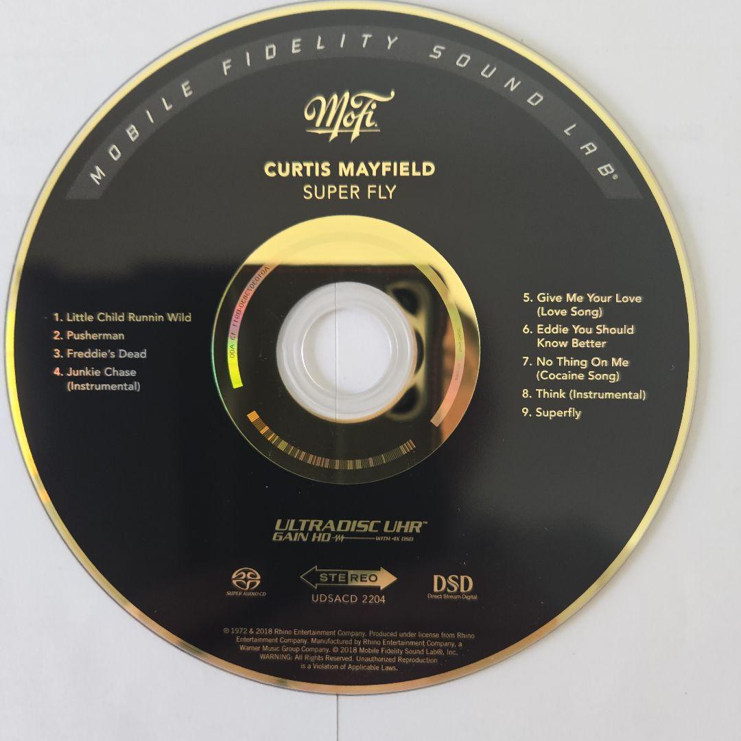 カーティスメイフィールド／　スーパーフライ　輸入盤　ハイブリッドSACD