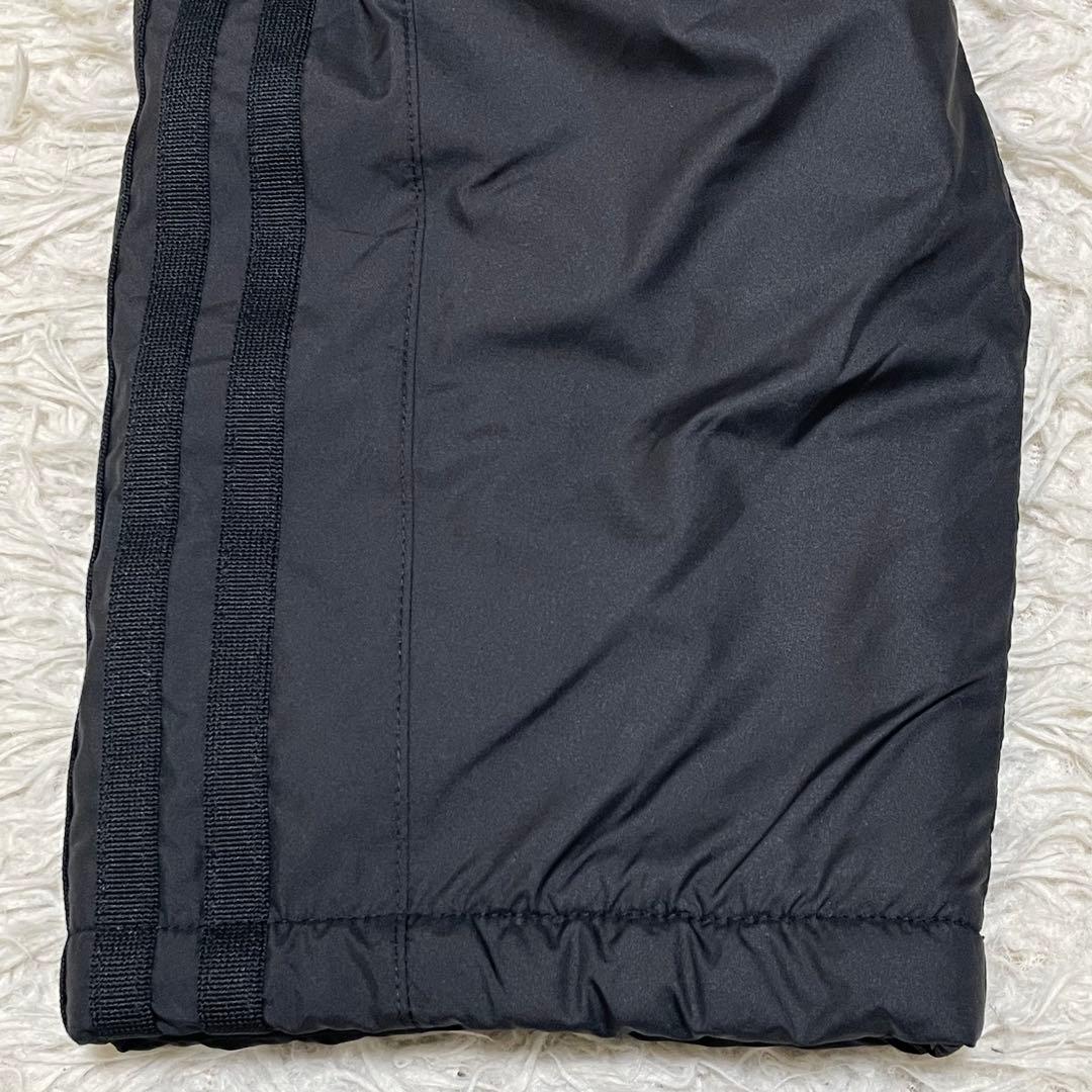 adidas ボアロングコート JG8514 WIND.RDY 防寒 黒 XL