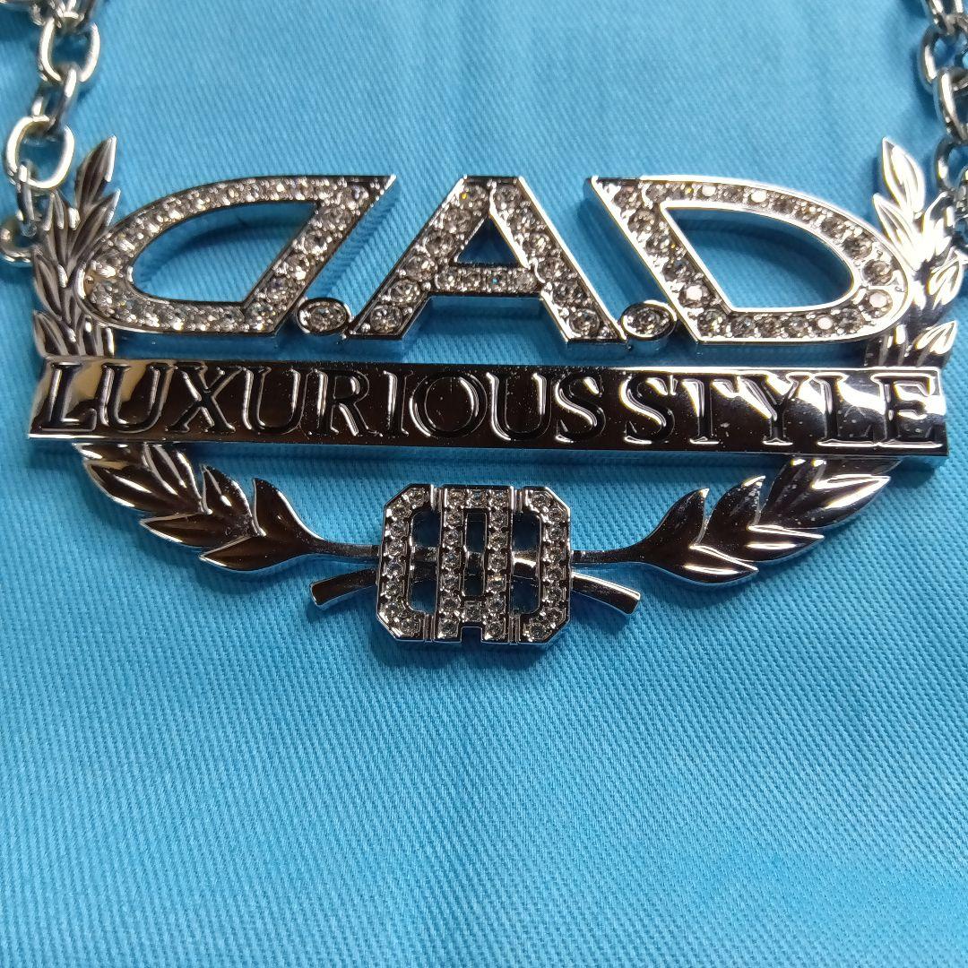 ＤＡＤミラーネックレスディルスタイプシルバークリスタル中古品