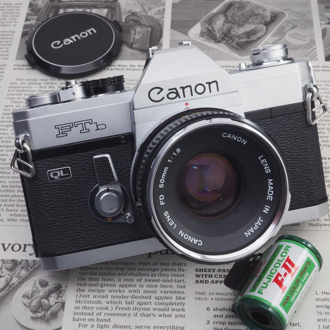 キャノン Canon FTb シルバー & FD 50mm F1.8 #28