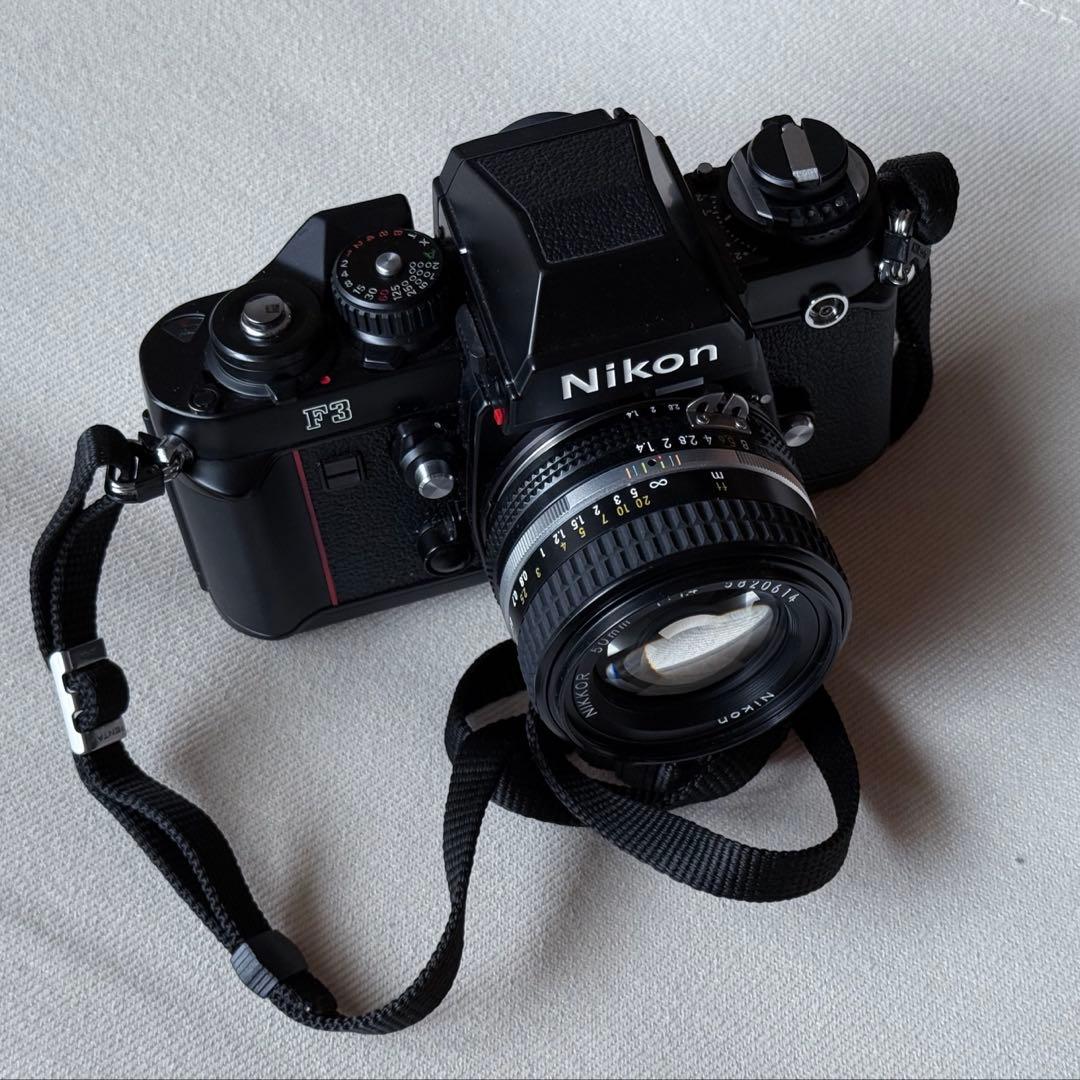 フィルムカメラ Nikon F3 Nikkor 50mm f/1.4