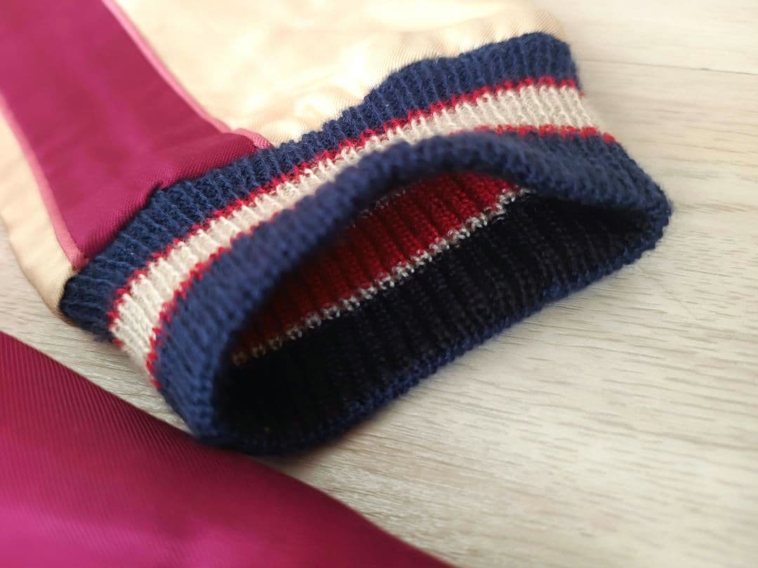 東洋エンタープライズ　スカジャン　鷹×日本地図