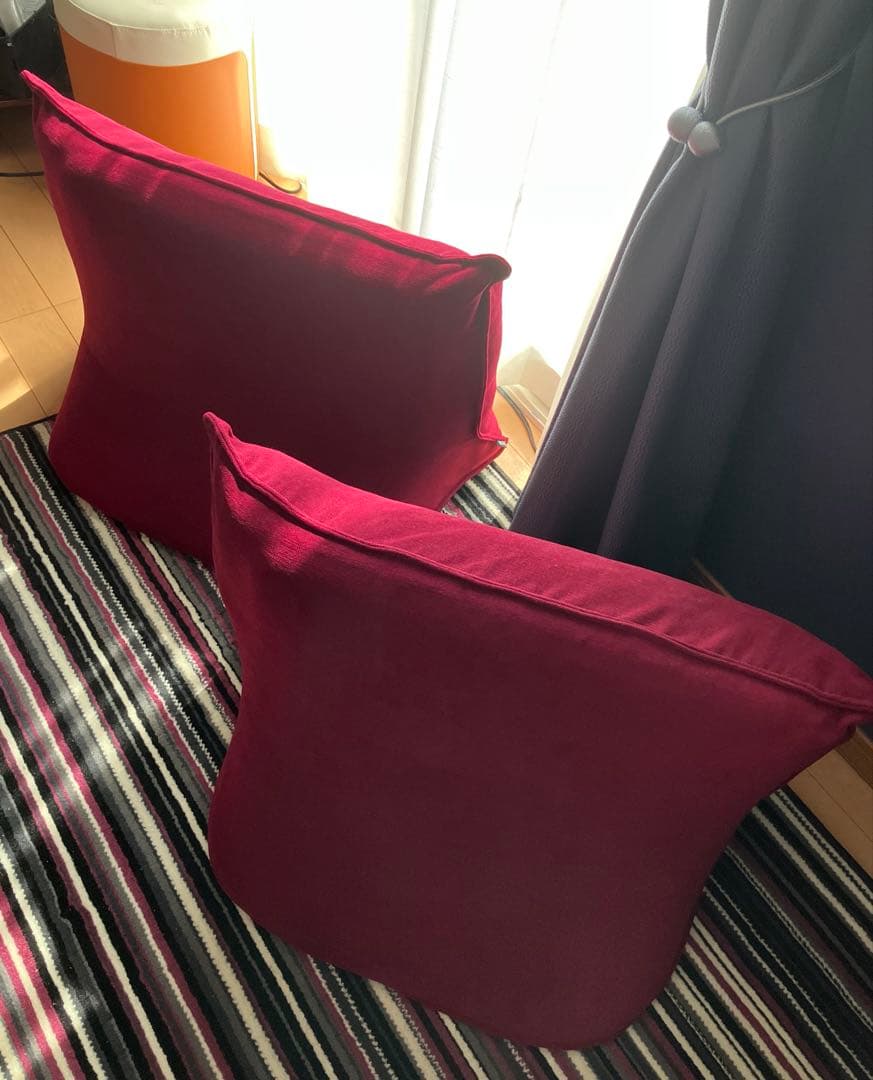 2個　リーンロゼ　 ロゼプラド セレクション　ソファー用 背クッション