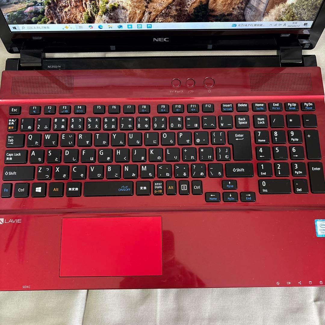 NEC ノートPC｜Windows10｜Excel確認済｜YouTube視聴可｜