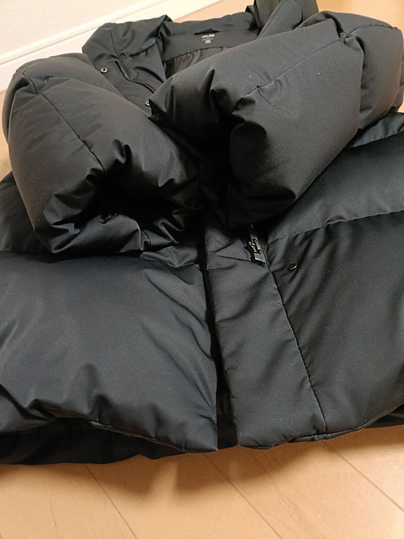 美品　パウダーフィールダウンショートコート　Mサイズ　ユニクロ