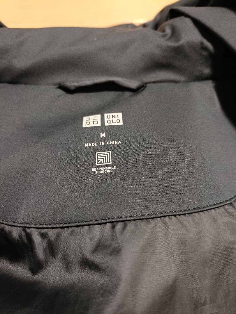 美品　パウダーフィールダウンショートコート　Mサイズ　ユニクロ