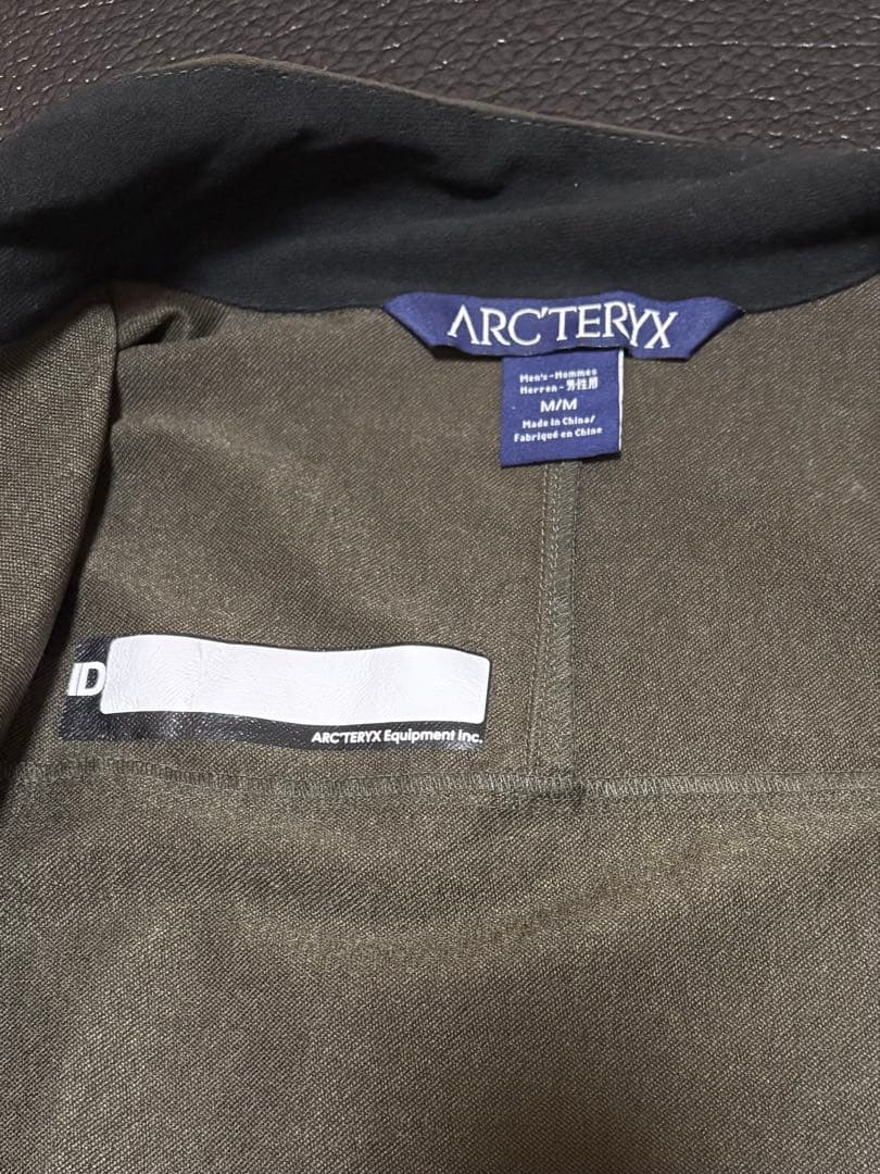 arc'teryx jacket Mサイズ