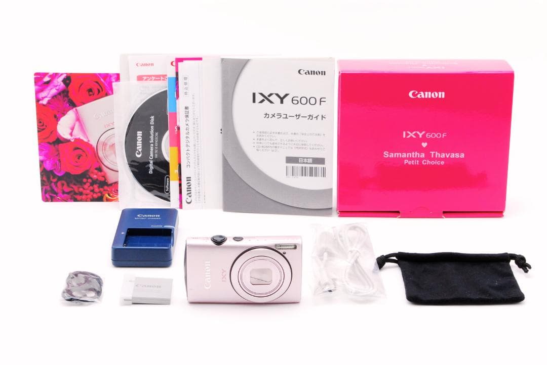 【美品 元箱付き】キャノン IXY 600F ピンク サマンサタバサ 限定