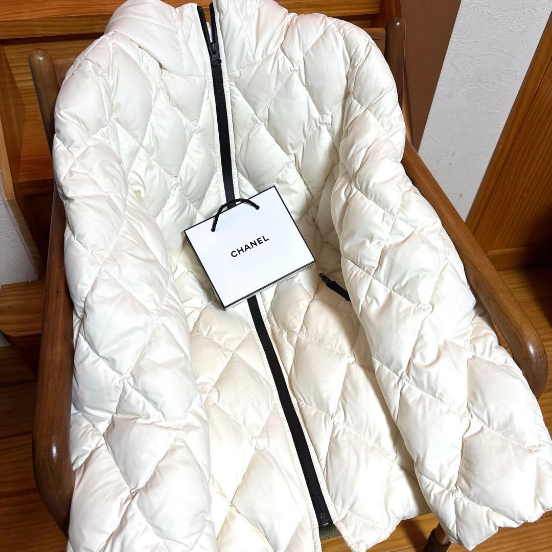 ★おすすめ★seninon ホワイト　フェザー　ダウンコート　ダルファイン